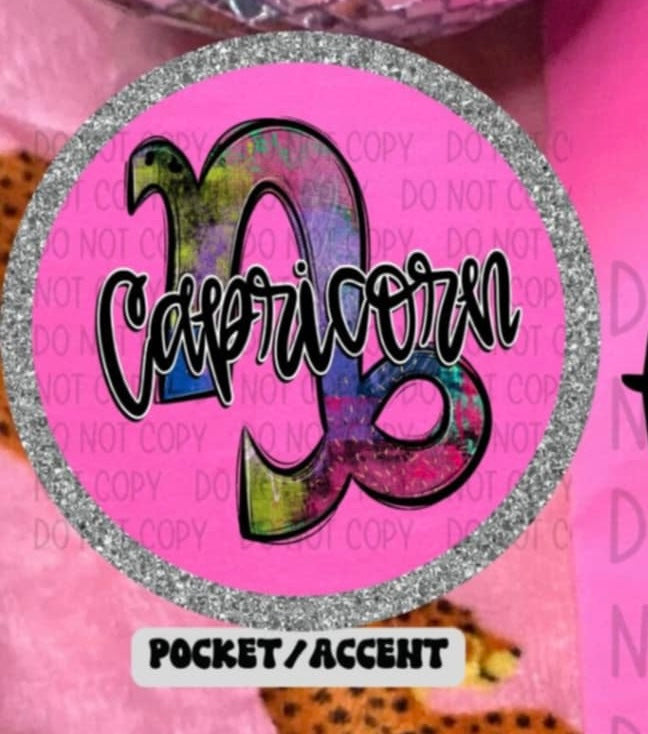 Capricorn pocket (SWD) 92273 DTF transfer