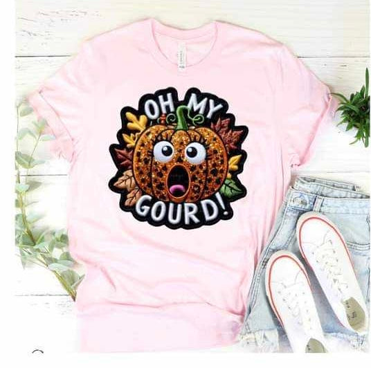 Oh my gourd screaming pumpkin WITH TONGUE exclusive 41743 DTF transfer