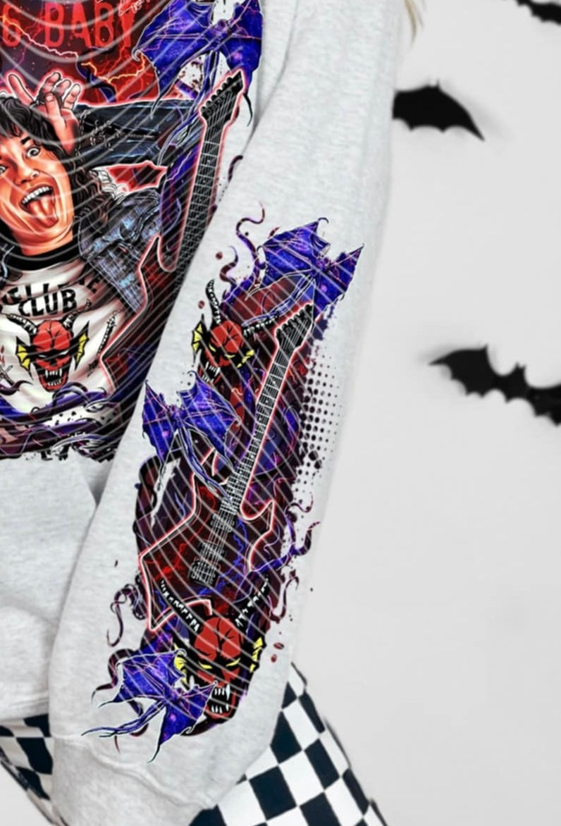 Ed Guitar SLEEVE (ag) DTF transfer