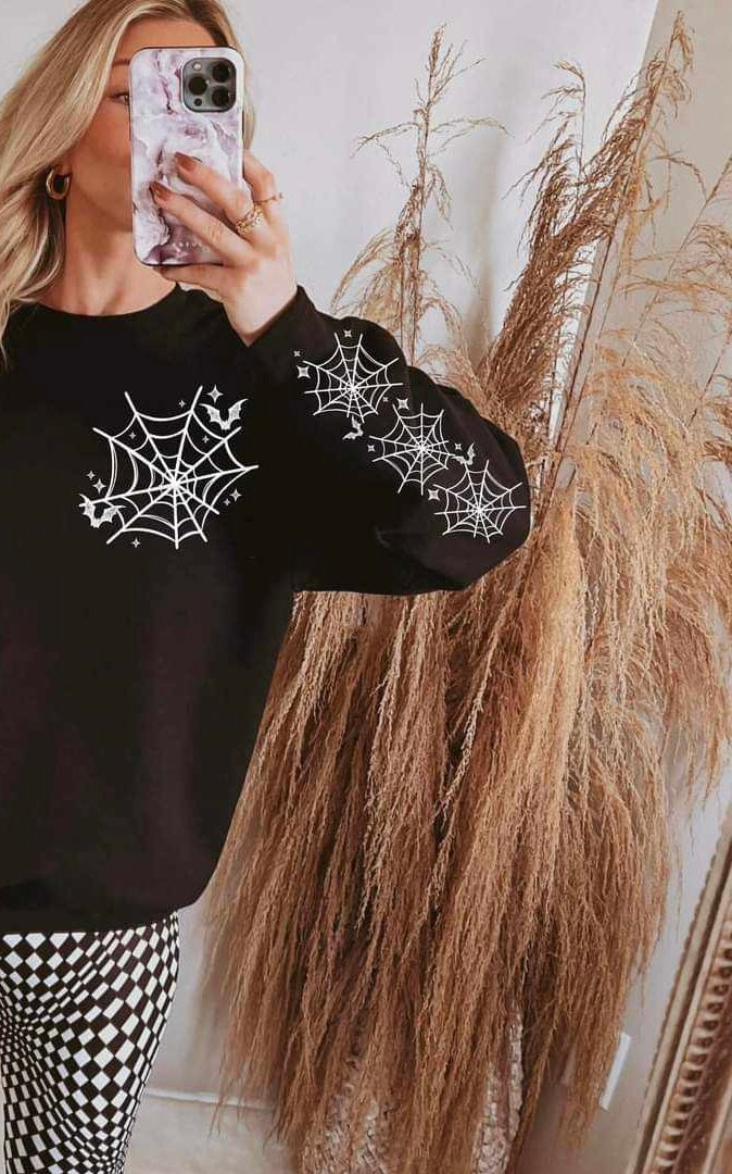 White cobweb POCKET ONLY (CSC) 36313 DTF transfer