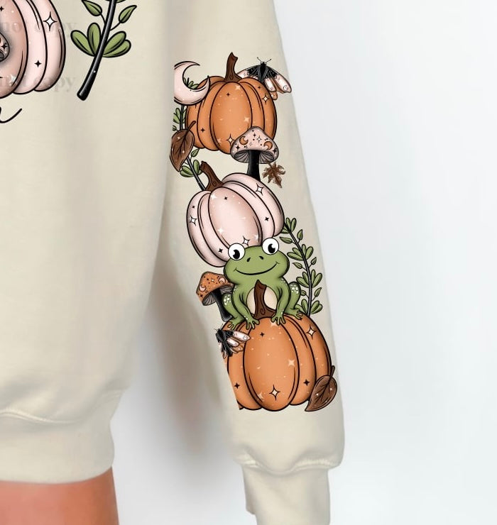 Fall frog sleeve (CSC) 55583 DTF transfer