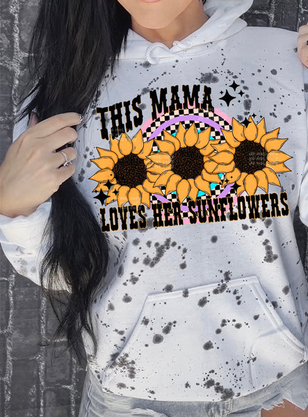 This mama loves her sunflowers (VIRGO) 33662 DTF transfer