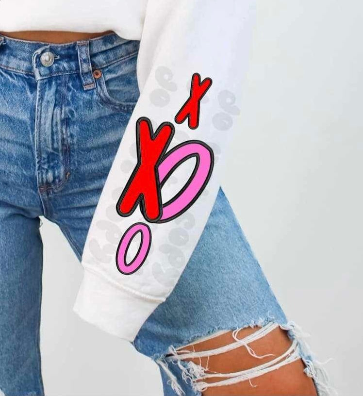 Xo y’all sleeve 73705 DTF transfer