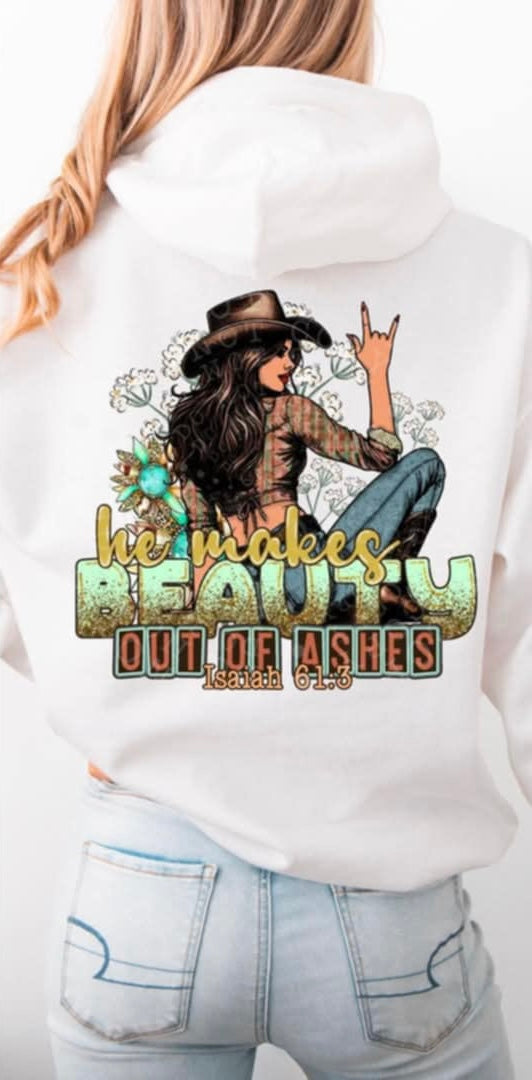 He makes beauty out of ashes (C’s) 87144 DTF transfer