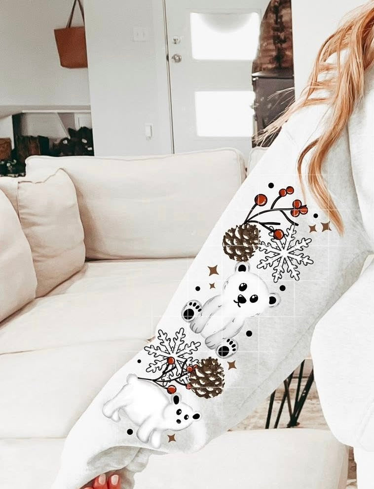 Hello winter (sleeve) CSC DTF Transfer