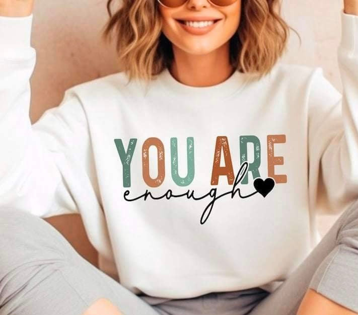 You are enough grunge 20407 DTF transfer