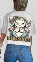 Easter blessings praying bunny 19689 DTF Transfer