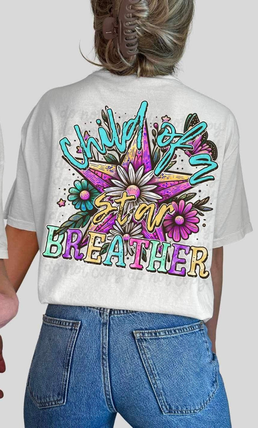 Child of a star breather 27182 DTF transfer