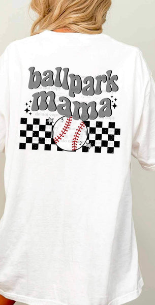 Ballpark mama baseball (CSC) 24390 DTF transfer