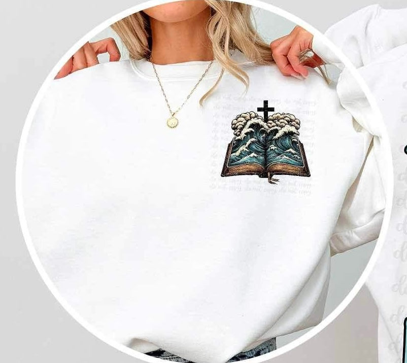 book with waves 26181 DTF transfer