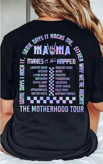 The motherhood tour purples 27074 DTF transfer