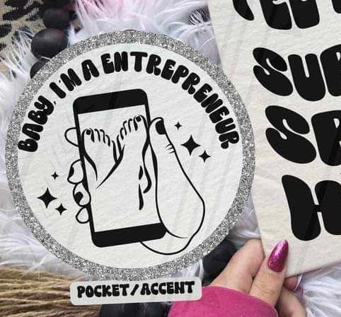 Baby I’m an entrepreneur 27862 DTF transfer