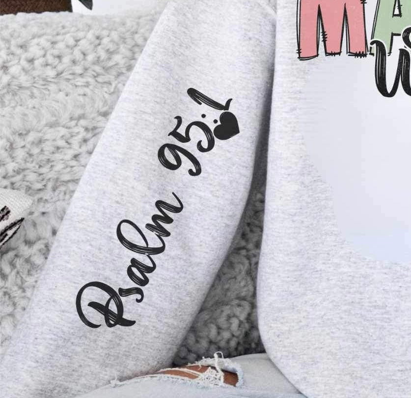 Psalm 95:1 (WSB) 23683 DTF transfer