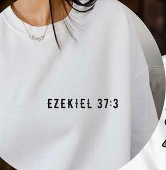 Ezekial 37:3 27774 DTF transfer