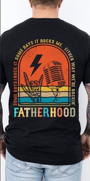 Fatherhood microphone BACK 37709 DTF transfer