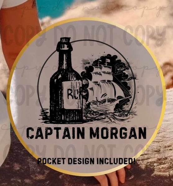 Captain Morgan (revelyou) 35064 DTF transfer