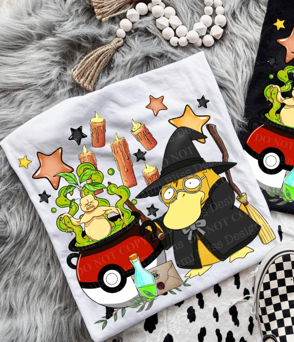 Witch Duck Poke Collage (Lumi) DTF transfer