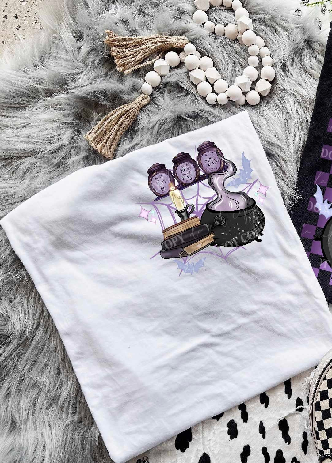 Witch items pocket (LUMI) 43380 DTF transfer