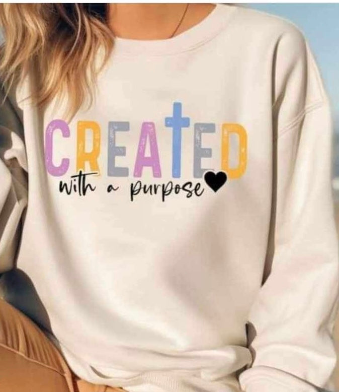 Created with a purpose grunge 20553 DTF transfer