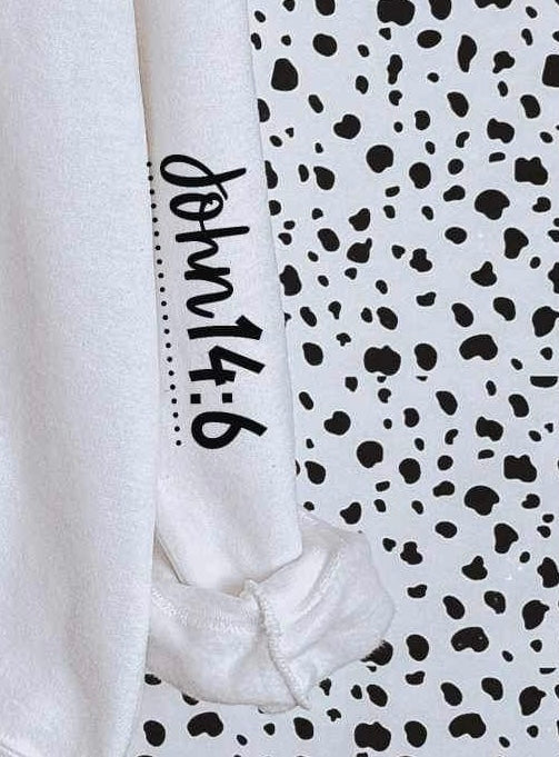 John 14:6 SLEEVE (SAL) 21403 DTF transfer