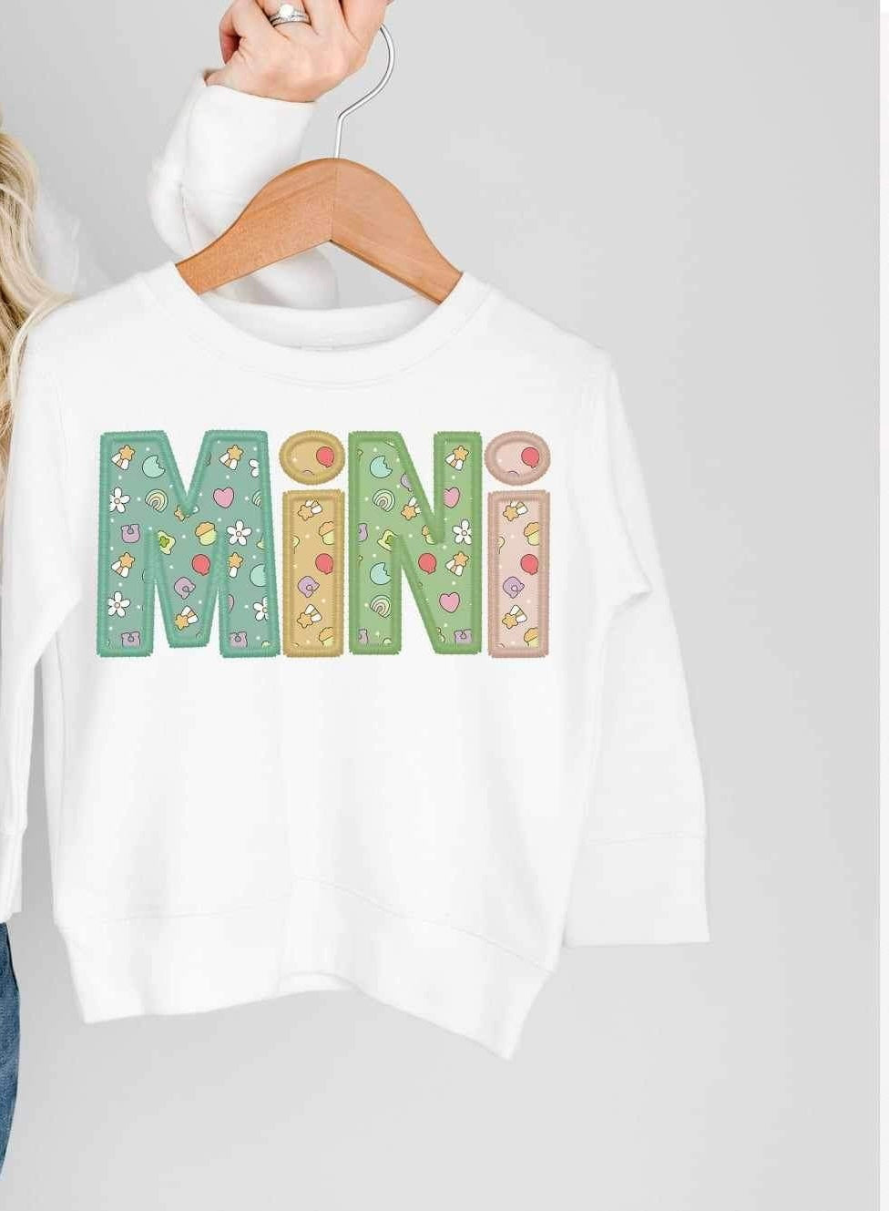 Mini lucky charm filled embroidery (WSB) 25599 DTF transfer