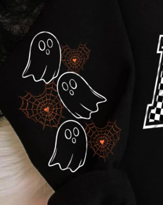 This Mama loves her spooky crew SLEEVE (Linda) DTF transfer