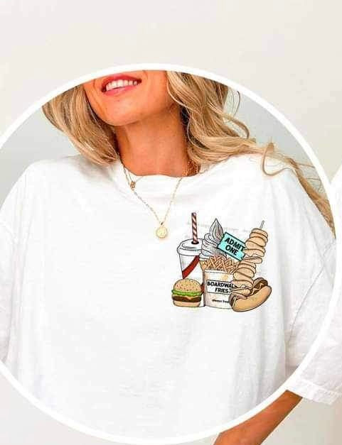 Fair food with ticket (CSC) 26803 DTF transfer