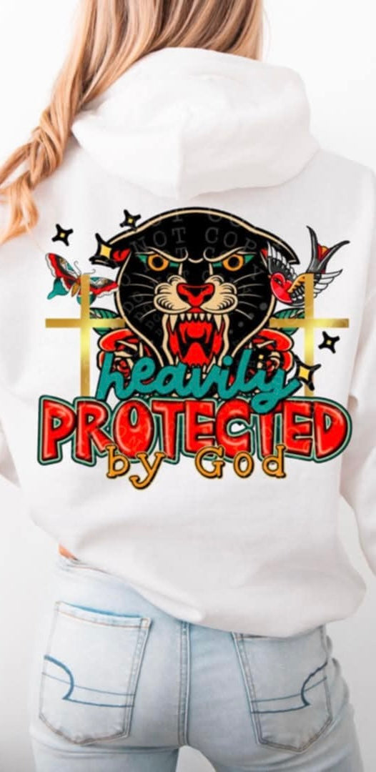 Heavily protected by god (C’s) 85152 DTF transfer