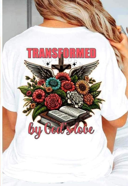 Transformed by gods love (FDC) 23770 DTF transfer