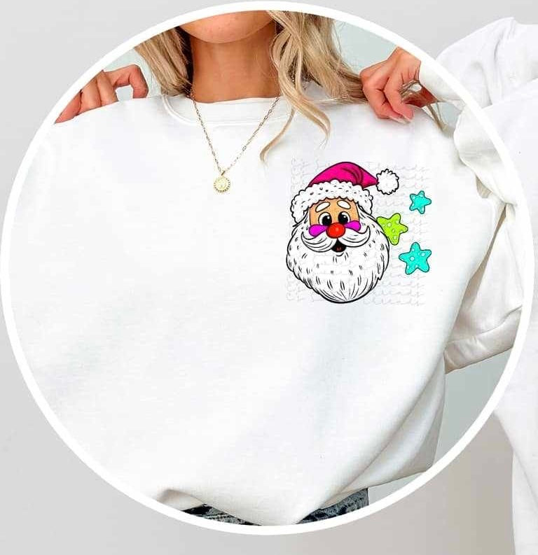 Santa is coming pocket (C’s) 60903 DTF transfer