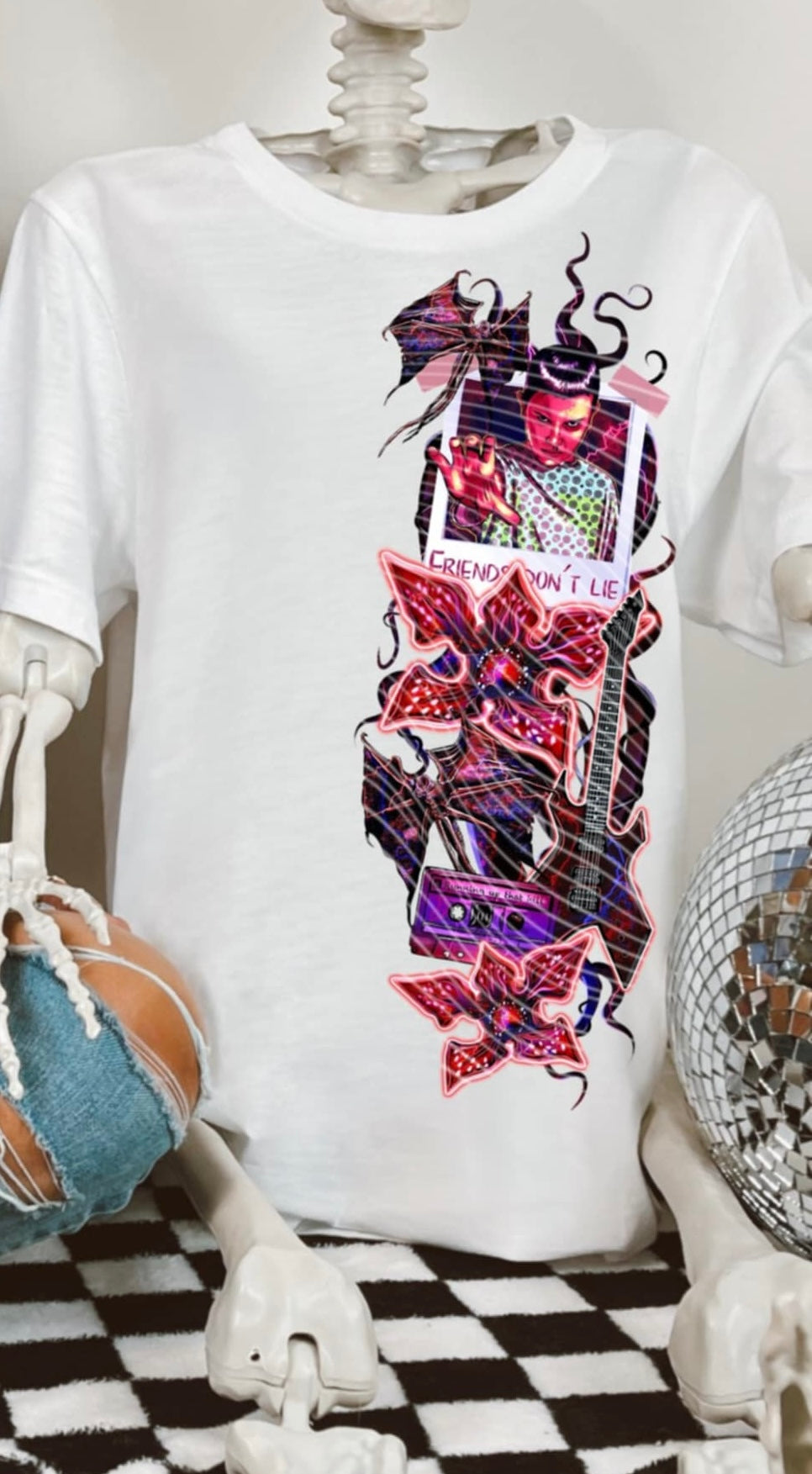 Stranger SLEEVE with eleven (ag) DTF transfer
