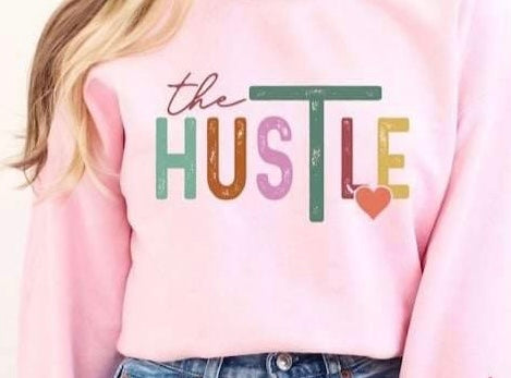The hustle grunge 20405 DTF transfer