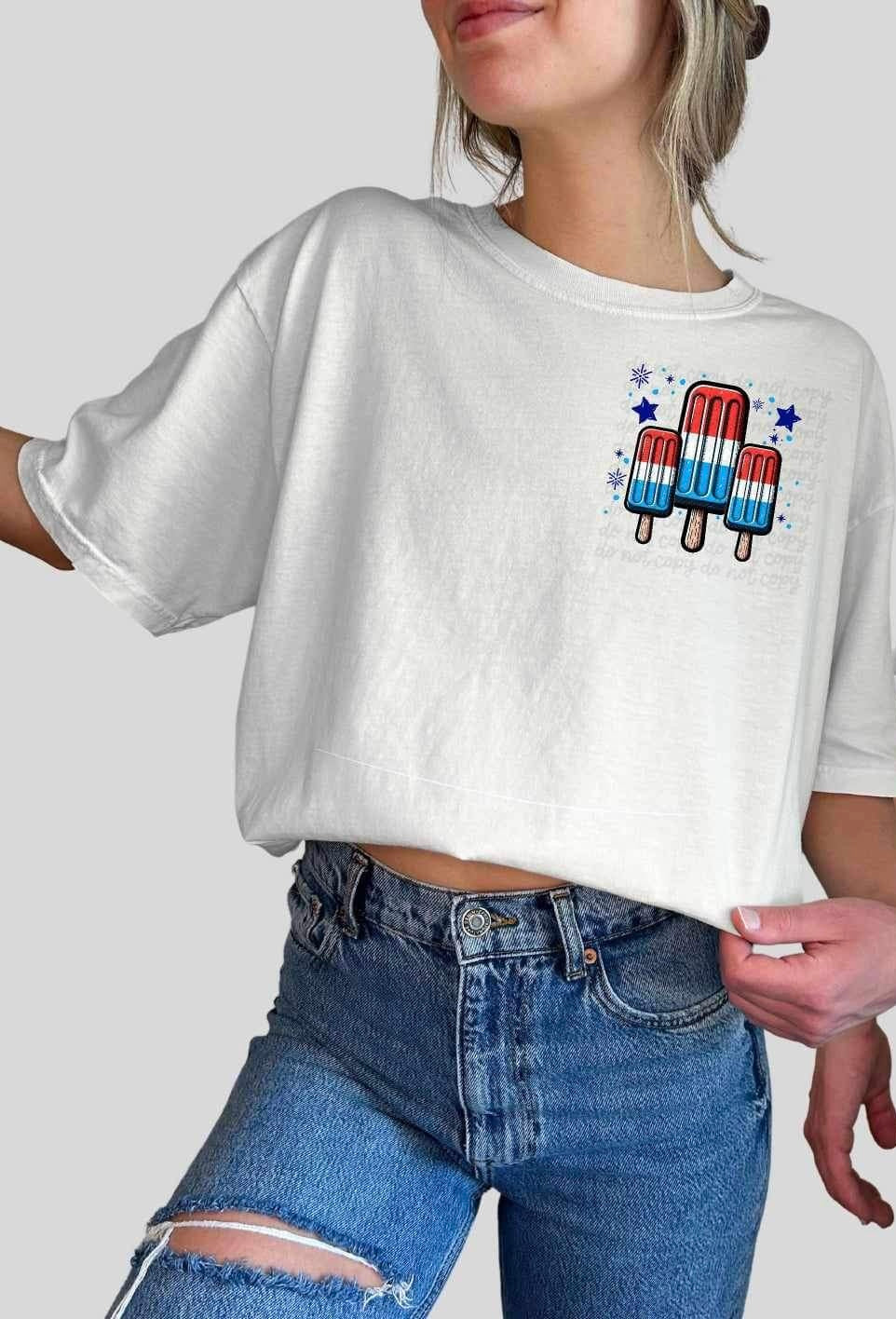 patriotic popsicles 26526 DTF transfer