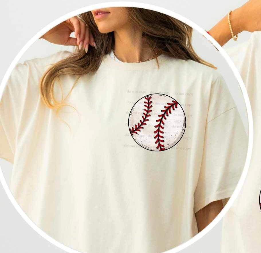 baseball season pocket (CSC) 25287 DTF transfer