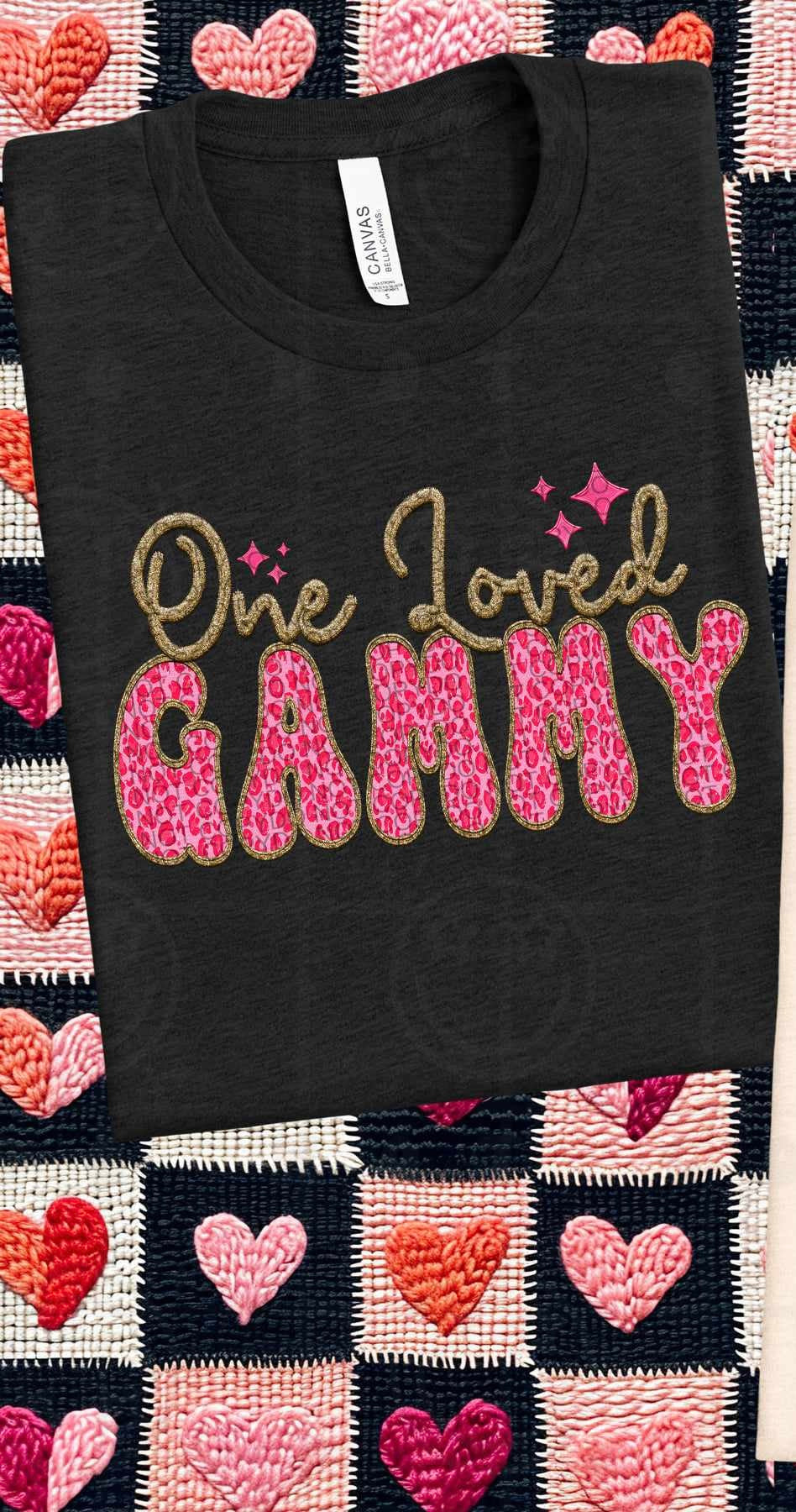 One loved gammy pink leopard (HW) 75814 DTF transfer