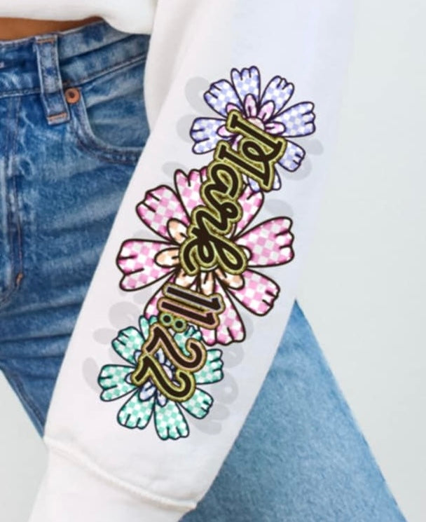 Faith in god sleeve 87066 DTF transfer