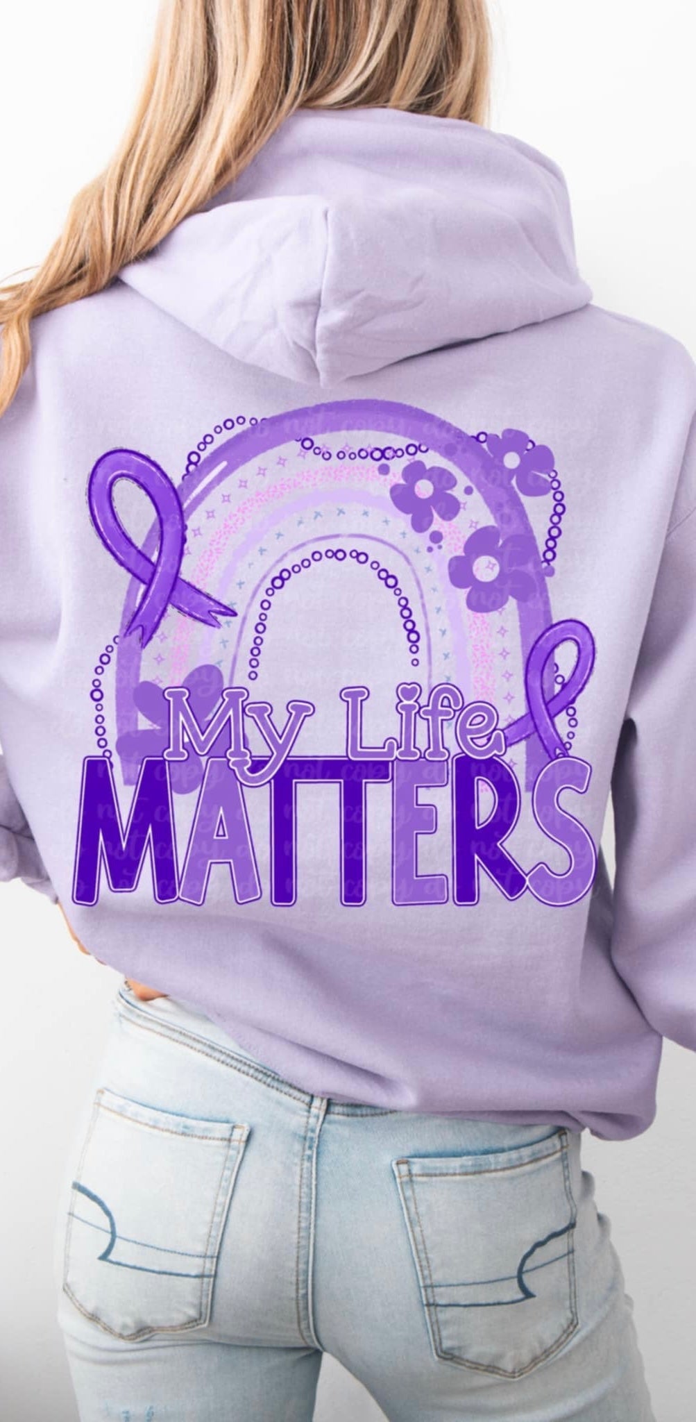 My life matters 87440 DTF transfer