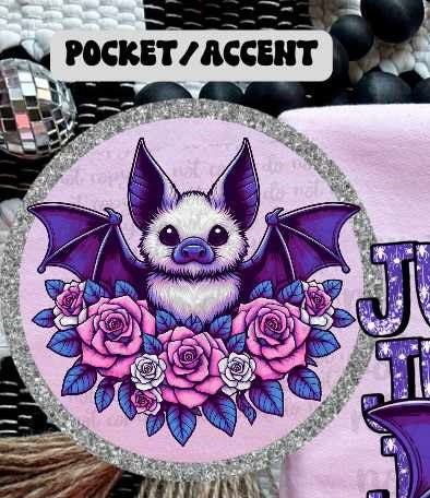 purple bat 36329 DTF transfer