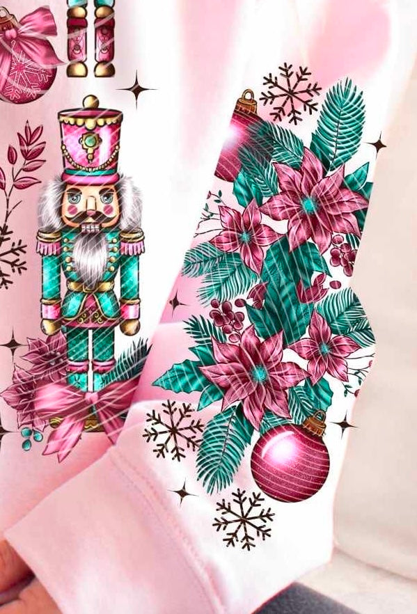 Poinsettia sleeve (AG) 60935 DTF transfer