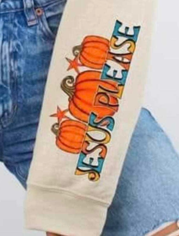 Jesus please sleeve 60798 DTF transfer