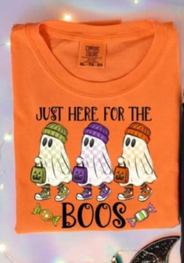 Here for the boos ghosts BLACK LETTERS (s&g) DTF transfer