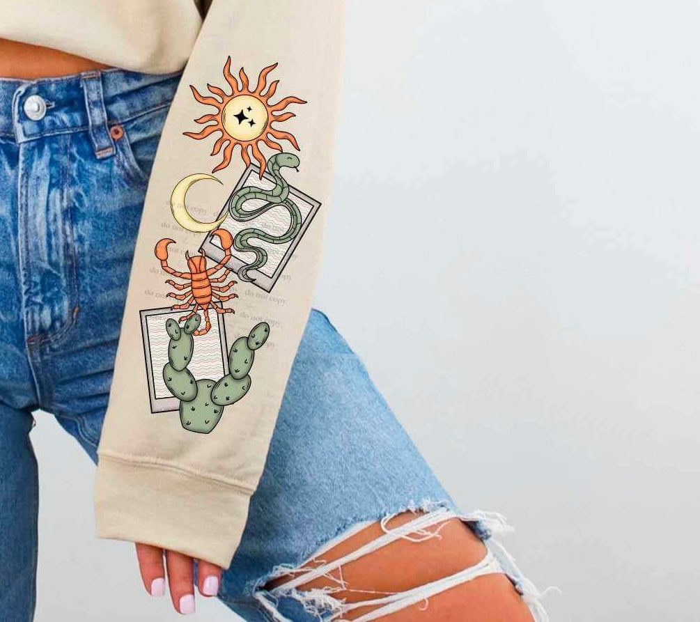 Desert items SLEEVE (CSC) 21252 DTF transfer