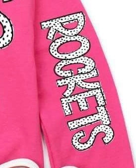 Rockets dotted font 24198 DTF transfer