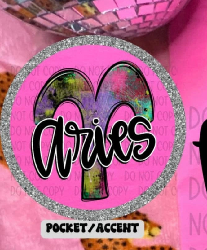 Aries pocket (SWD) 92272 DTF transfer