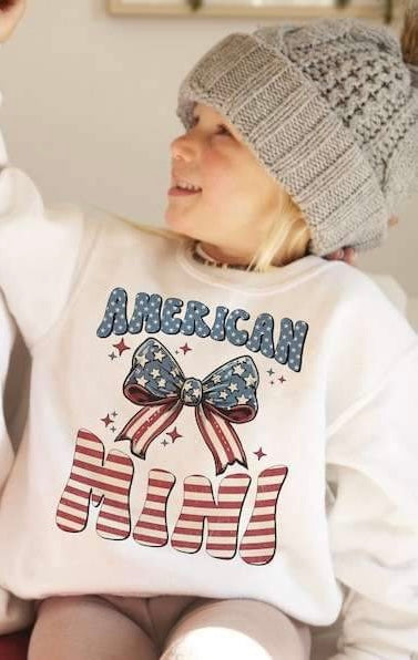 American mini bow 26846 DTF transfer