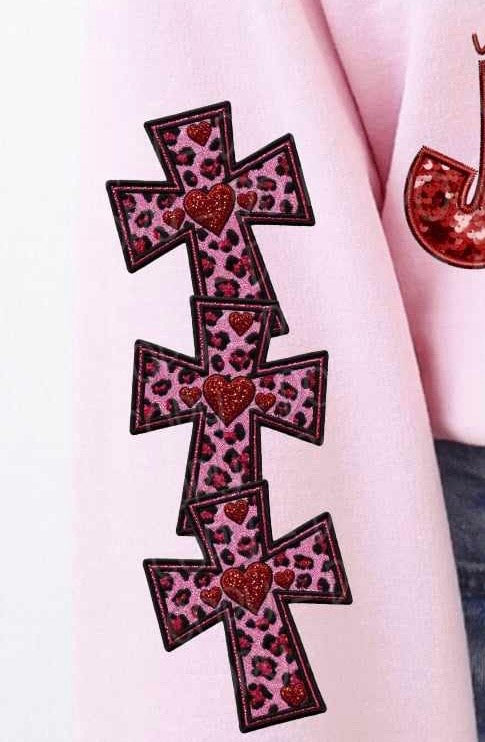 Wild about Jesus cross sleeve 73275 DTF transfer