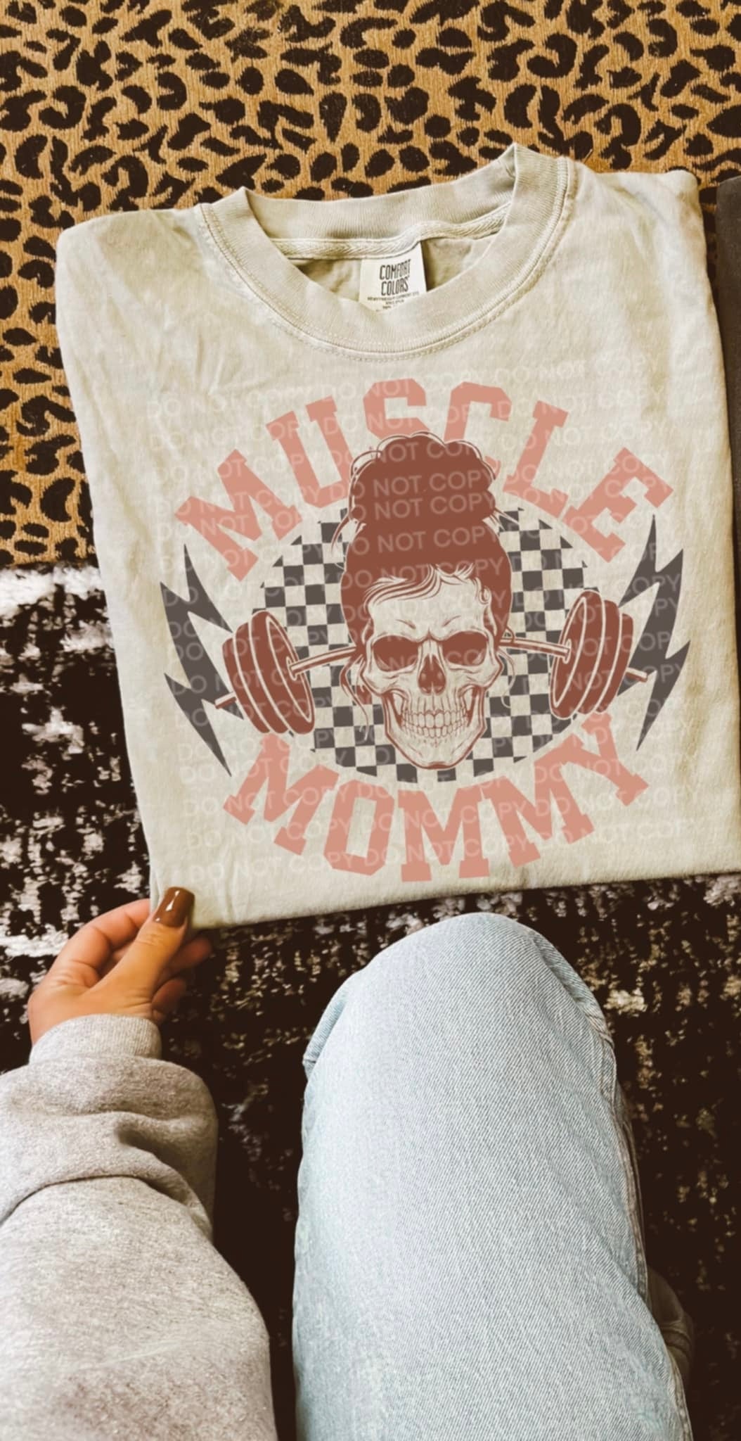 Muscle mommy (SCG) 96270 DTF transfer