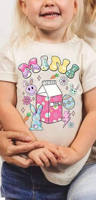 Mini easter milk carton 23867 DTF transfer