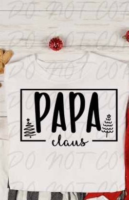 Papa claus (vintage) 67293 DTF transfer
