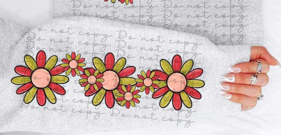 You are chosen retro SLEEVE ONLY 11347 DTF TRANSFER